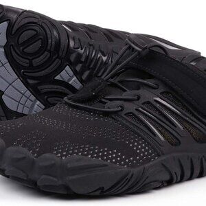 Women's Barefoot Trail Running Shoes Rubber Sole Wide Toe Minimalist Sneakers